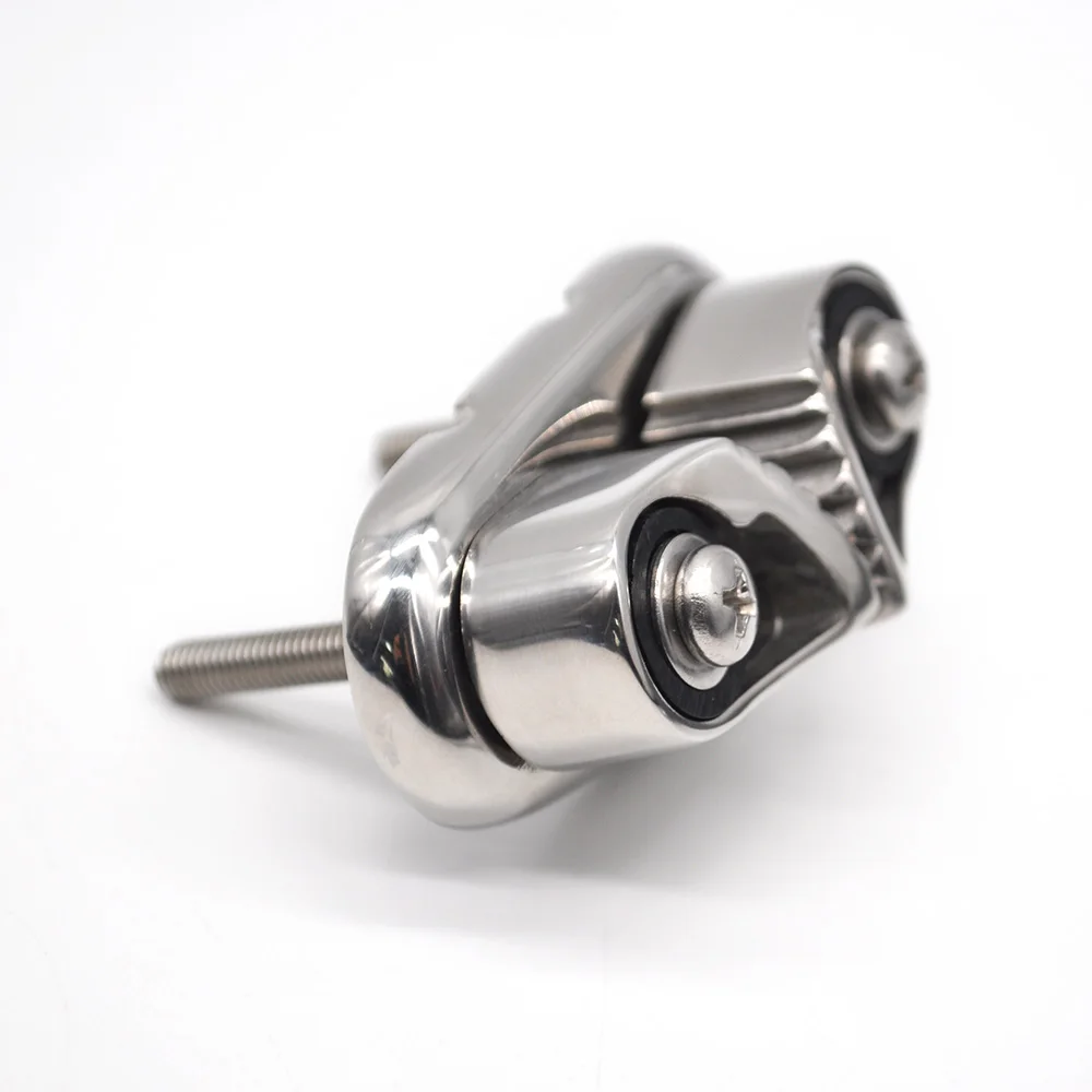 Marine equipment SS316 Boat Accessories Ball Bearing Cam Cleat For Ropes