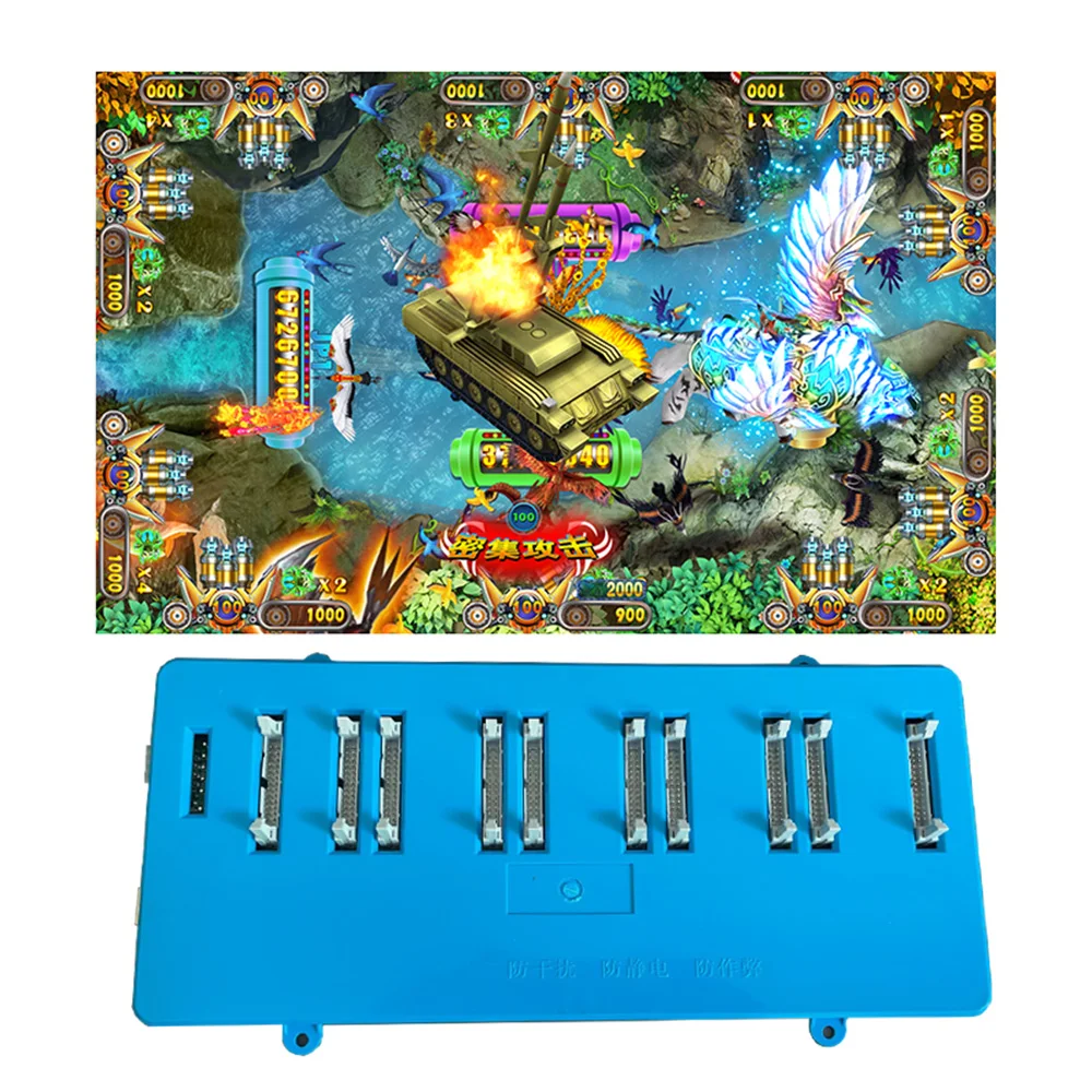 Indoor Coin Operated Fish Hunter Dragon King Video Arcade Cabinet Game Machine  Fish Machines for Sale
