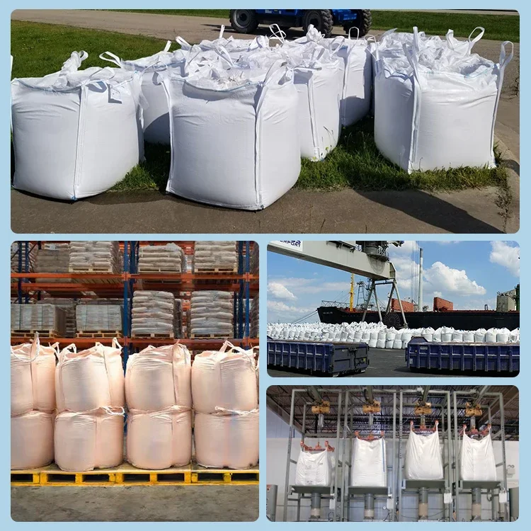 Customized pp 1000kg 1200kg 1500kg 2000kg big bag ton bulk Bags For Wood Pellet sand Particles super sack Jumbo bag
