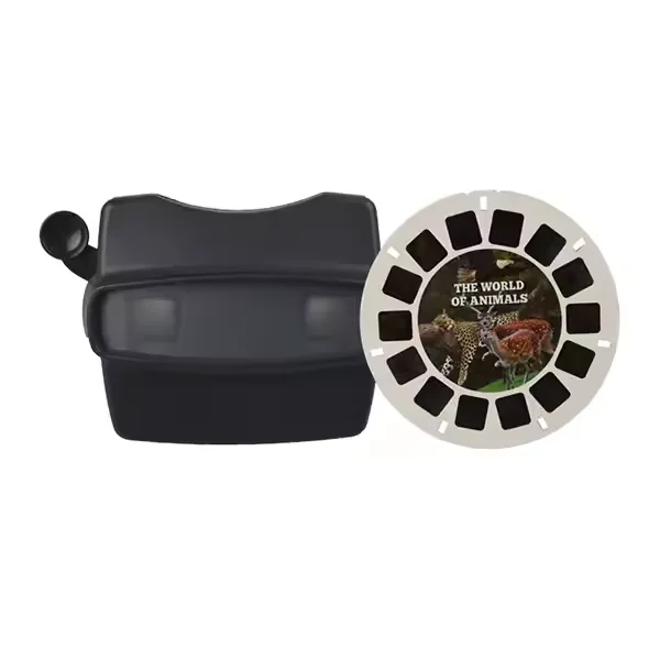 Factory Custom Science Educational Toys Discovery Photo Slide Viewer 3D Viewing Machine Viewfinders With Animal Reel for Kids