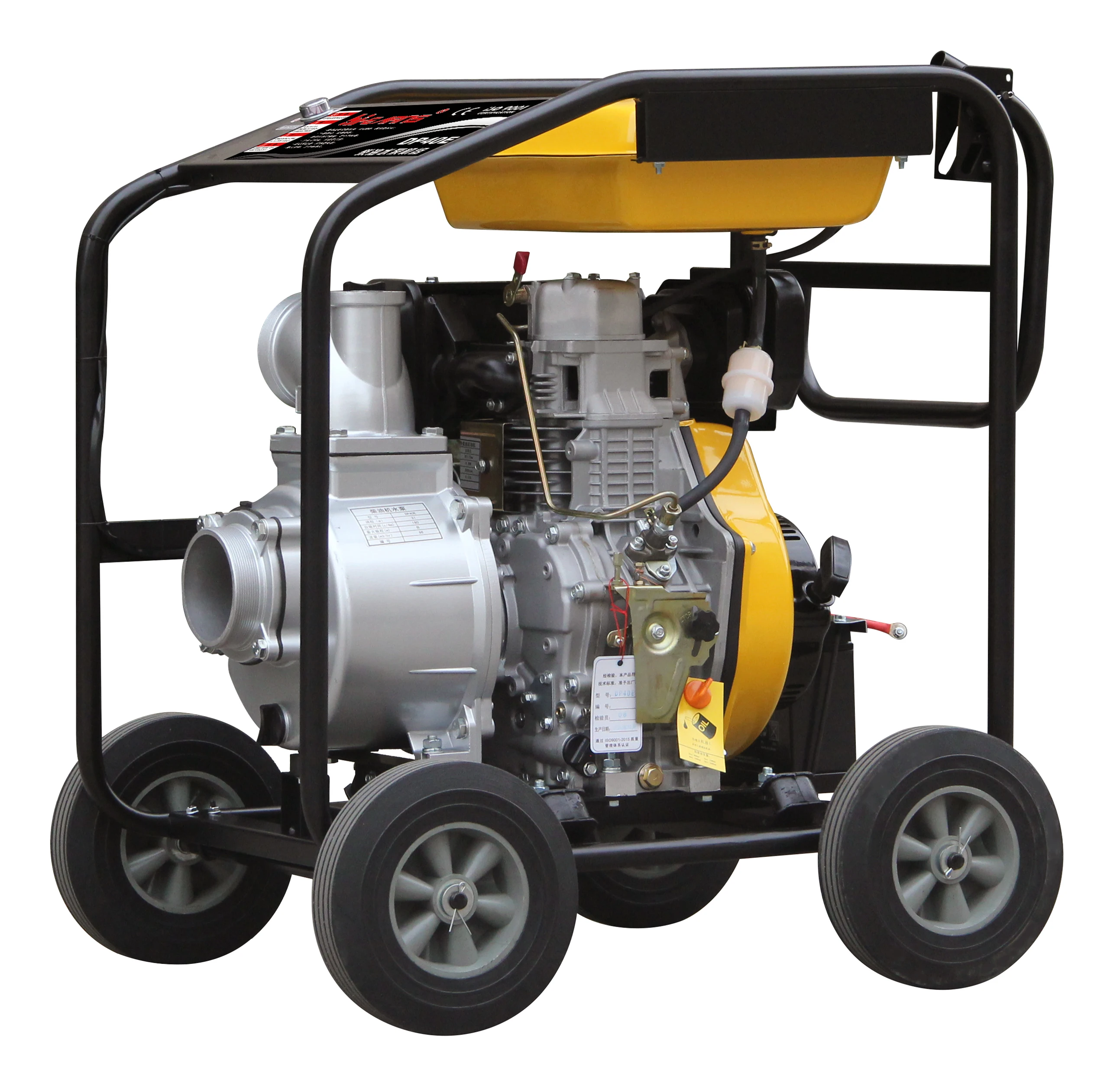 4 inch Air-cooled electrical start diesel engine pump water good quality