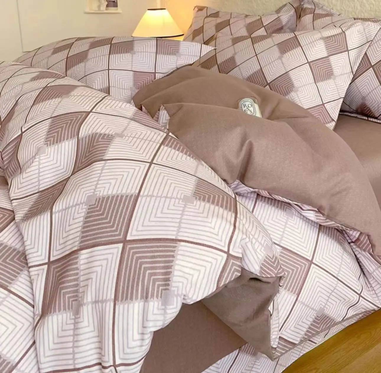 Elastic Solid Hotel Breathable Bedding Set Twin Size Bed Linen Home Cotton Fitted Bed Sheets Cover King Size with elastic set