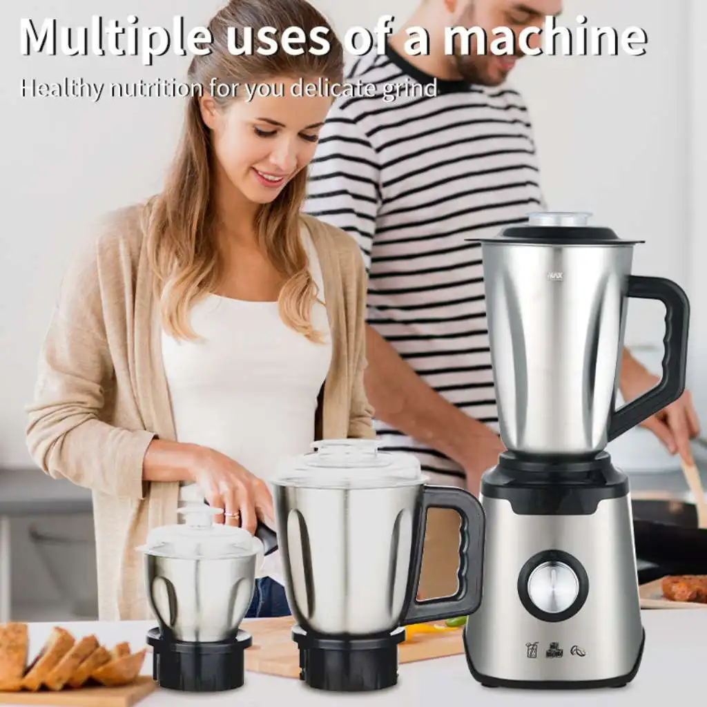 Zogifts 3-in -1stainless steel slow juicer Grinding Machine Factory Direct Sales home appliances Washer Safe Multifunctional