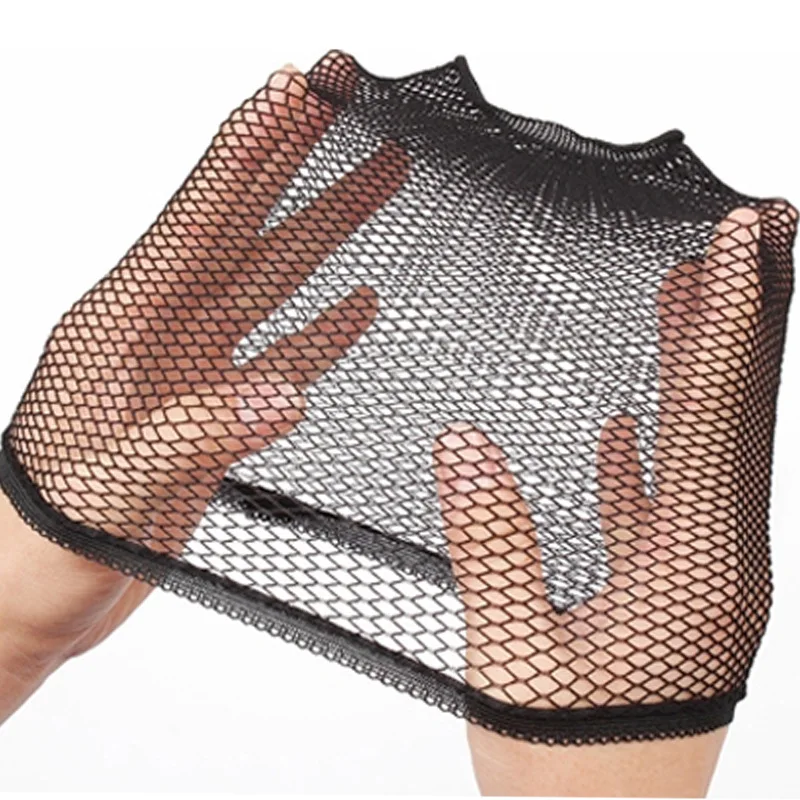 Elastic Mesh Net Wig Caps for Women Open End Wig Cap for Lace front Wig, Ultra Thin Invisible Light Brown