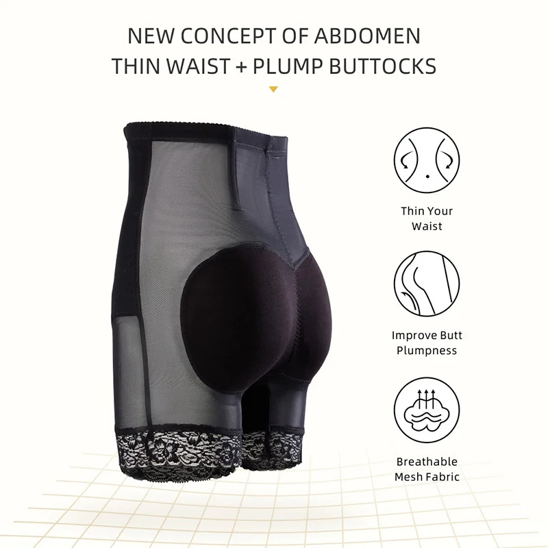Women Body Shaper Highwaist Shapewear Control lace Panties enhancer butt lifter slimming shapewear bodyshaper hip lifter butt