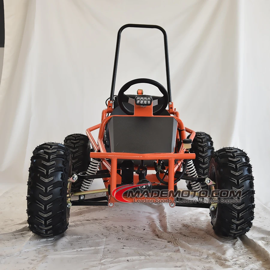 China Wholesale Carbon Electric Buggy With Trailer And Scooter Seat For 5-Person Bus Bike 1000W Shaft Drive Go Kart