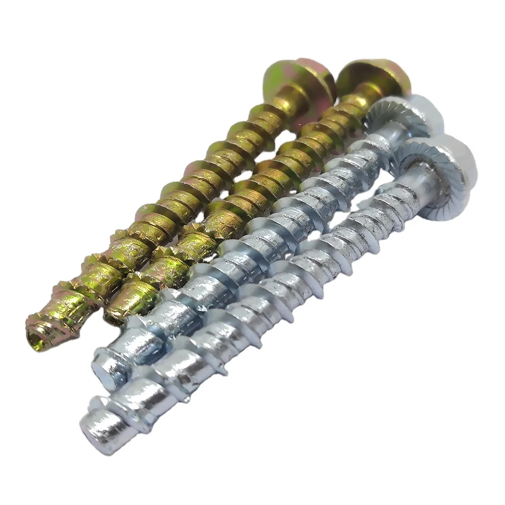 Flange Head Galvanized Concrete Masonry Concrete Screw Bolt Origin Type Inch Size Days ISO Delivery Place