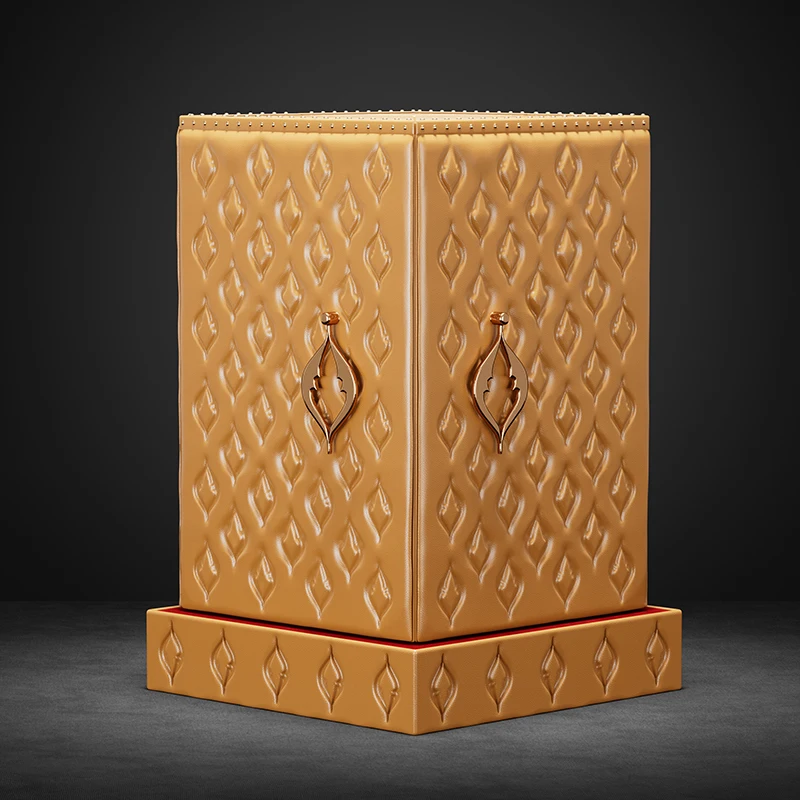 Game trophy collection leather box medal gift box football game basketball game trophy Hercules trophy gift box