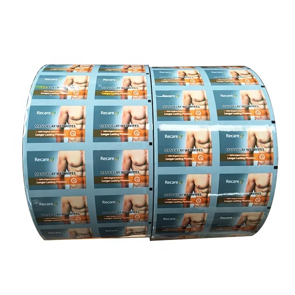 Factory selling custom condom packing foil roll  Laminating Flexible Film Roll For Food  Mylar Film Roll
