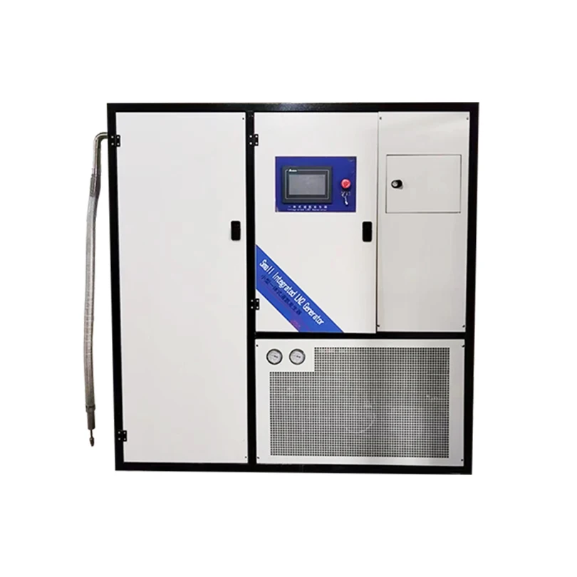 Hot Selling Nitrogen Liquefier Laboratory 8L-2400L/Day Liquid Nitrogen Generator Machine with Tank
