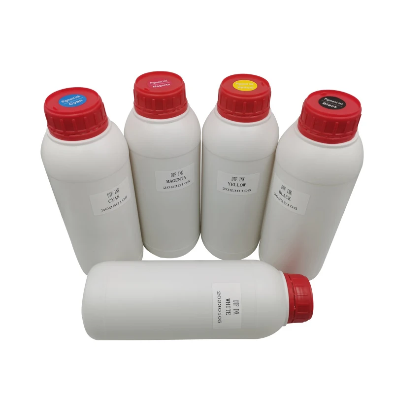 High Quality Textile 1000ML DTF Transfer Film printing  Ink for Epson DX5 DX7 1500 L1800 L1300 R2400 L805 L800 P600 P800 Printer