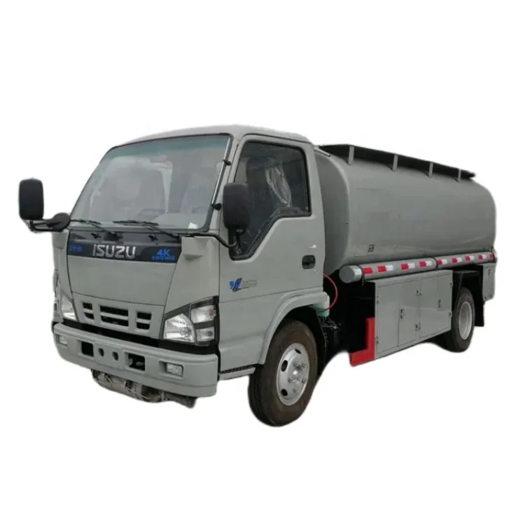 Factory Price Mini Lsuzu 5000L 6000L Capacity Fuel Tank Truck Palm Oil Transportation Tanker