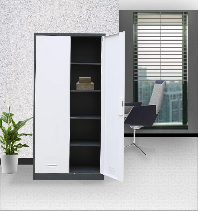 Multi Functional KD Metal Clothes Wardrobe Cabinet