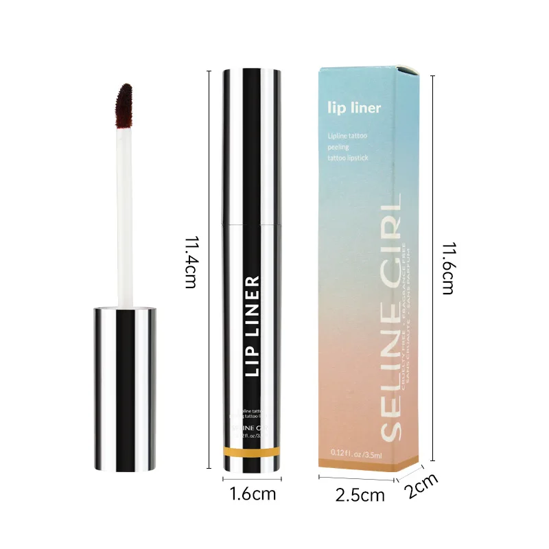 Wholesale Peel Off Lip Liner Stain Plump Lip Lines Tint Velvet Matte Lipstick Pen Waterproof Light Easy To Makeup Lip Pencils