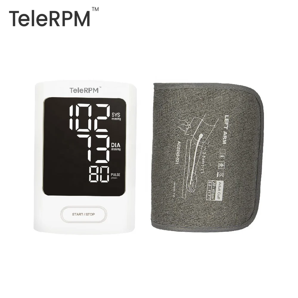 TRANSTEK portable 4G telemedicine equipment blood pressure monitor electronic sphygmomanometer