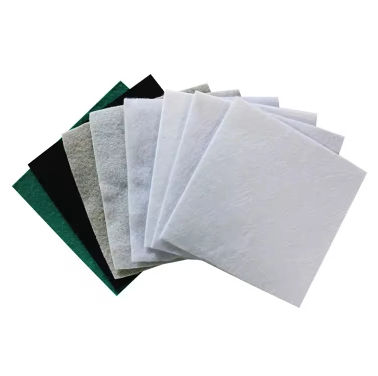 New Polypropylene Polyester Short Filament Nonwoven Hot Nonwoven Geotextile Short Fiber Geotextile