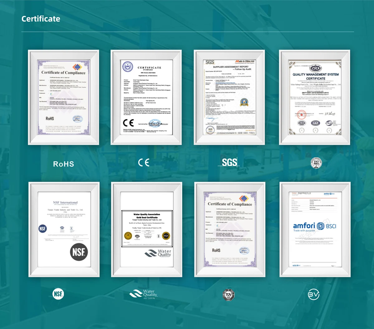 Reverse Osmosis Water Filter 7 Stage 10 Inch Housing OEM Ro System and Water Purifier