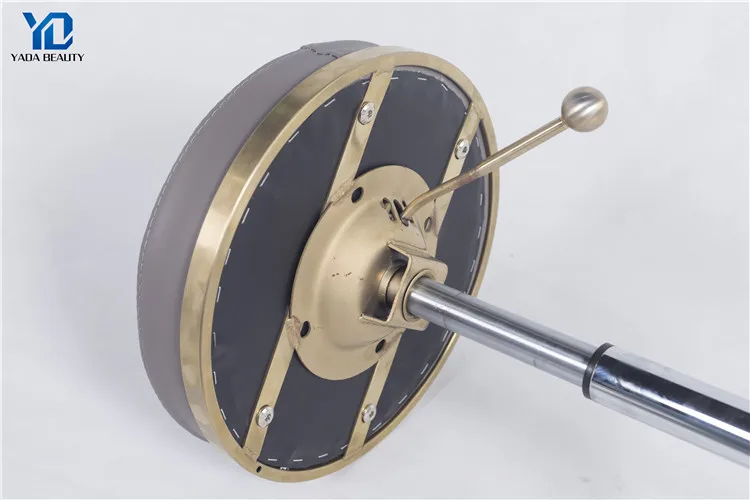 Comfortable new design Gold Beauty Salon Master Stool vintage barber chair