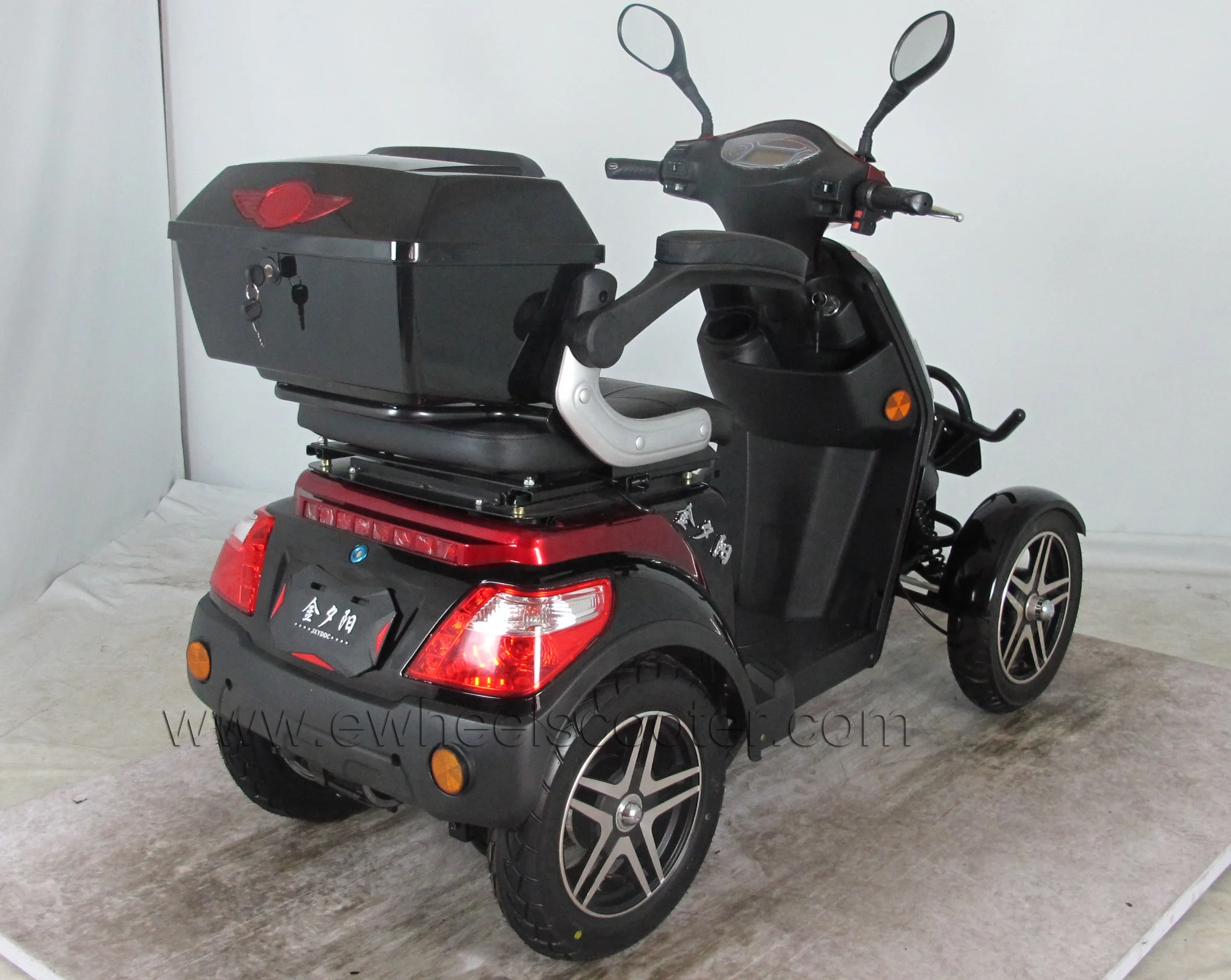 
Cheap four-wheel electric scooter 60V with front shock absorbers for adult disabled 
