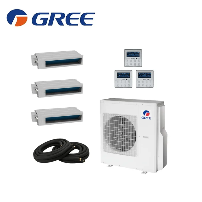 Gree многозонный мини-инвертор 18000BTU 24000BTU 36000BTU кондиционер VRF AC