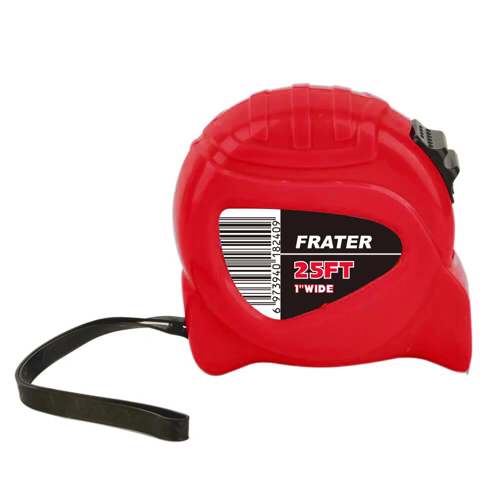 
Frater Hot sale Tape Measure Carbon Steel Blade 7.5m 25 FT Tape Measure Retractable 