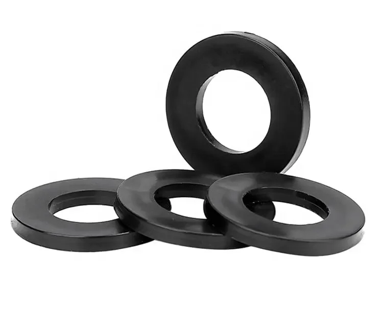 OEM Factory Supply White Black Nylon Plastic Gasket Plastic Washer Flat Washers Plastic Nylon Flat Washer