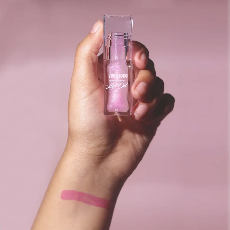 Your Logo Color Changing Lip Oil Base Tinted Scent Oil Fragrance for Lip Gloss Balm PH Boss up Cosmetics Lip Gloss Balm Care