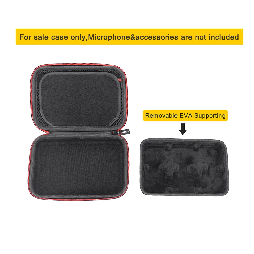 RLSOCO Box Only Electronic Device Microphone Tool Case For Speaker Storage Microphone Flight Case New Design Microphone Case