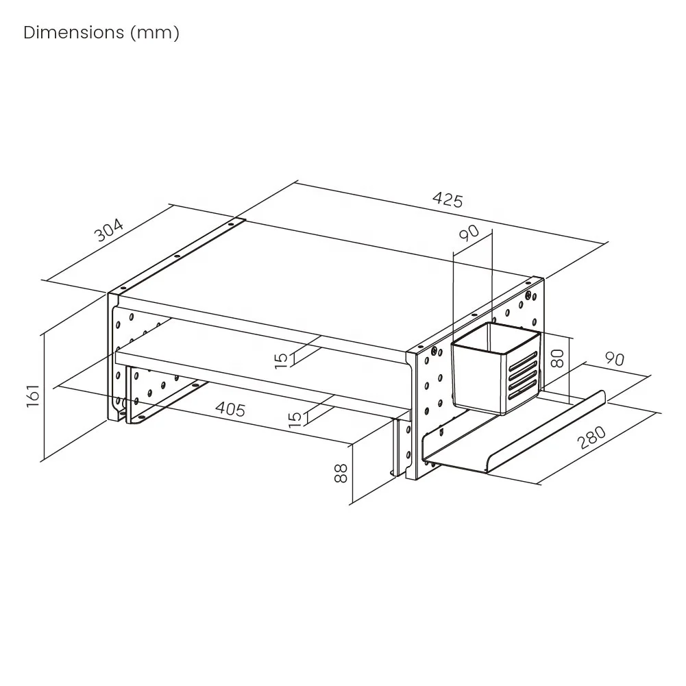 Wholesale Monitor Riser Computer Stand Versatile Monitor Riser Desk Organizer with Pegboard Home Office Modern Design