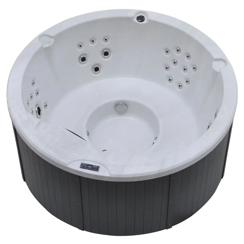 Outdoor Europe market low energy simple foot spa bath massager whirlpool outdoor spa bath hot tub