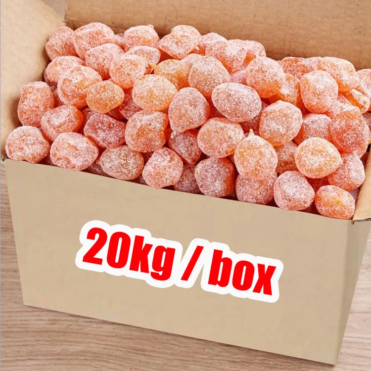 OEM wholesale whole box of rock sugar kumquat dried fruit snacks dried fruit  food preserved fruit