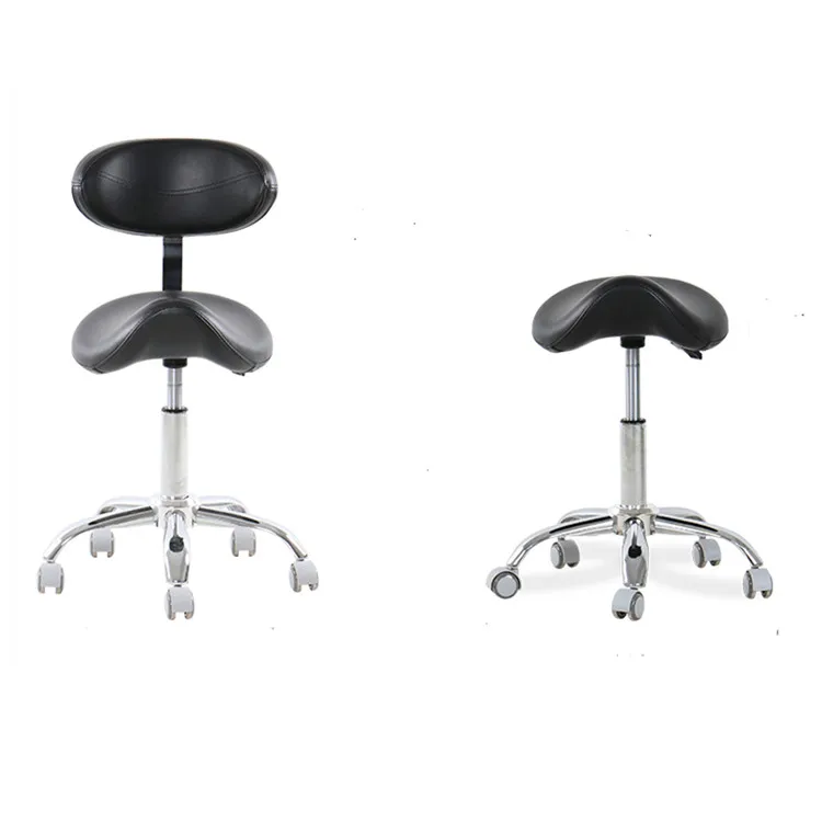 New design best price portable lifting saddle chair massage stool