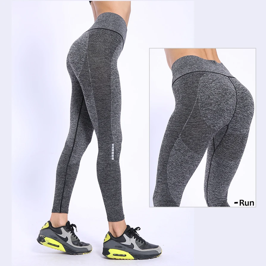 
High Waist Gym Leggings Sport Women Fitness Yoga Pants Sports Tights Woman Push Up Elastic Seamless Leggings 