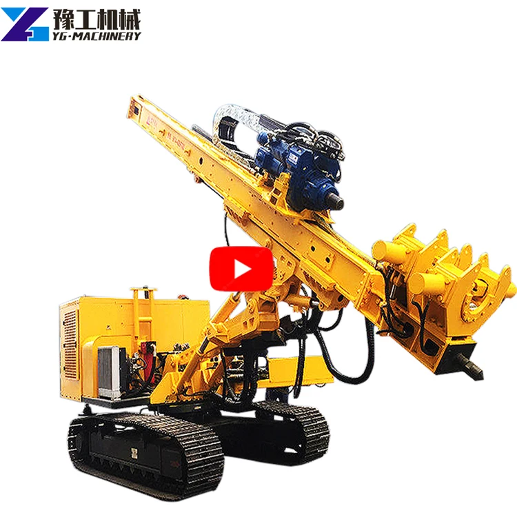 Top hammer drilling rig machine 410 complete mining rigs 12 gpu Well Drilling Rig Machine