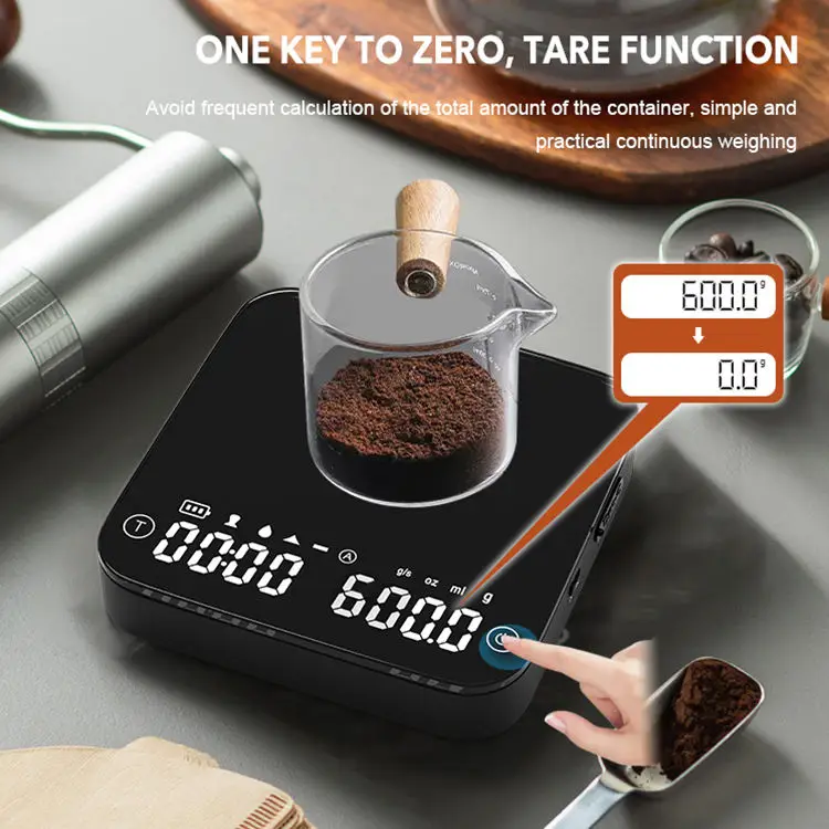 mini digital coffee scales Smart Coffee Scale Electronic Digital Kitchen coffee scale with timer machine