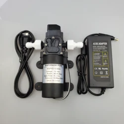 Mist cooling kit parts AC/DC 12V 5A adapter and 12V DC voltage 60W diaphragm pump
