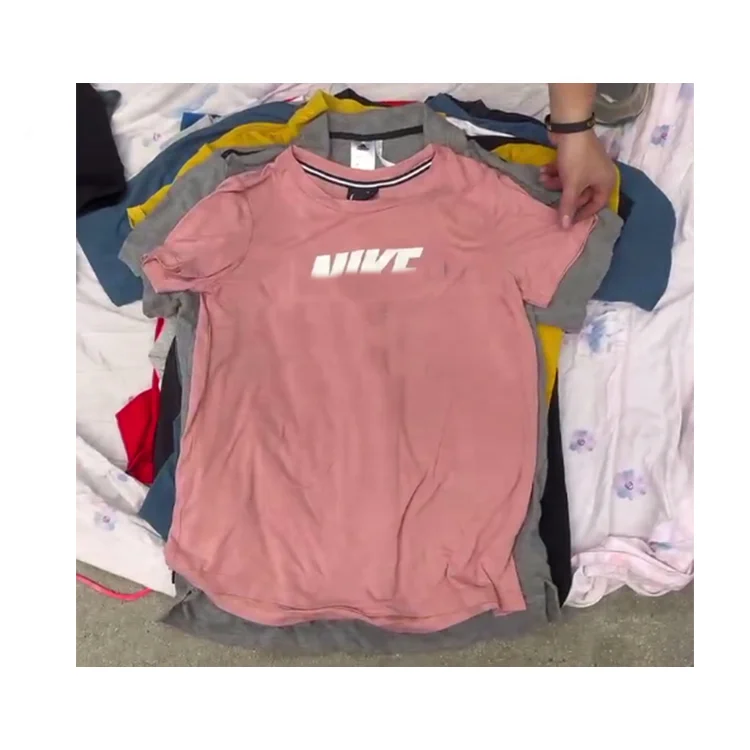 wholesale brand vintage shirts branded used tshirts second hand ukay ukay clothes in bale for men t-shirt branded