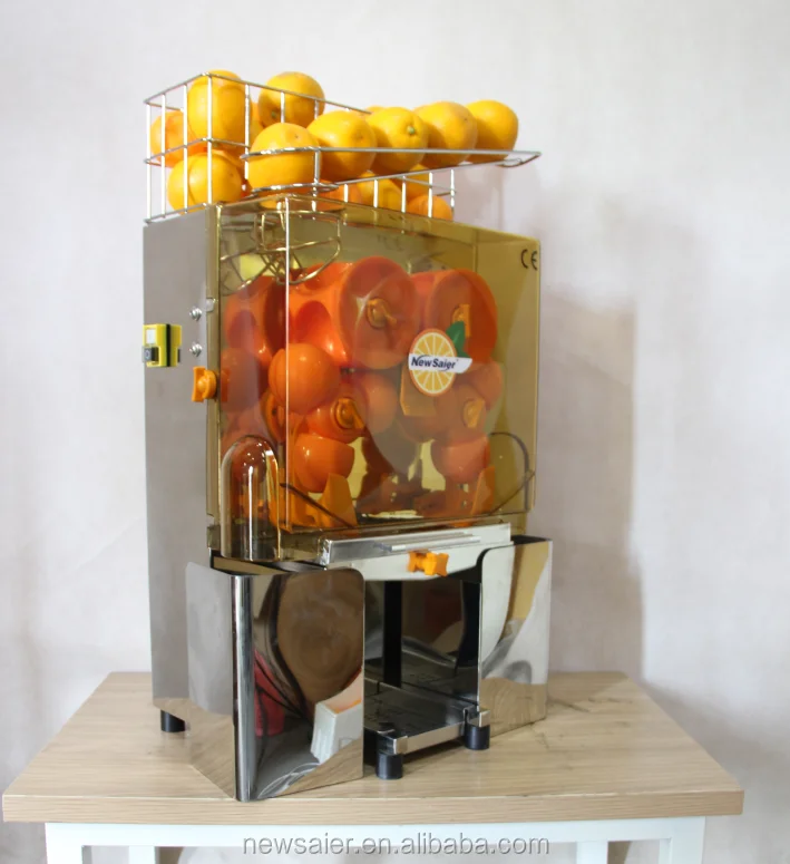 20 Oranges Per Min Tabletop Efficient Squeezing Citrus Orange Commercial Juicer Machine Cold Press Juice Squeezer For Restaurant