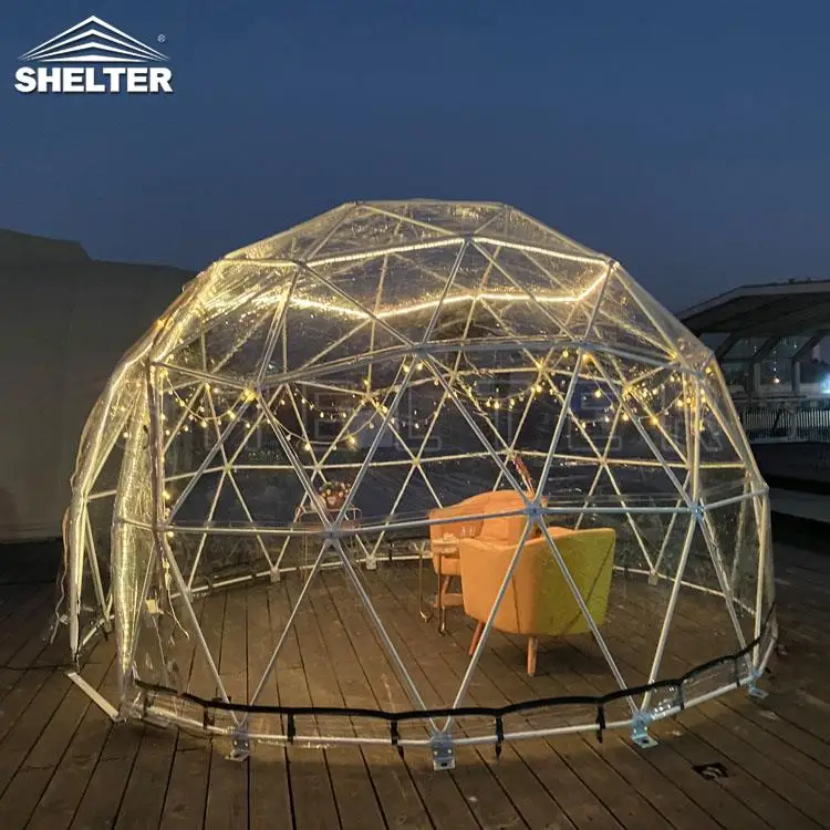 Dia.4m Clear Dome Restaurant Tent Garden Igloo Dome Houses for Sale