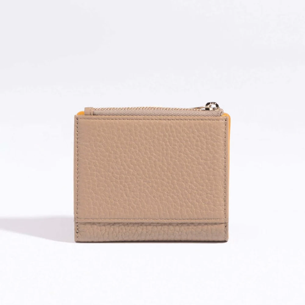 Оптовая продажа, Модные Винтажные женские маленькие дизайнерские кожаные кошельки с держателем для карт на молнии