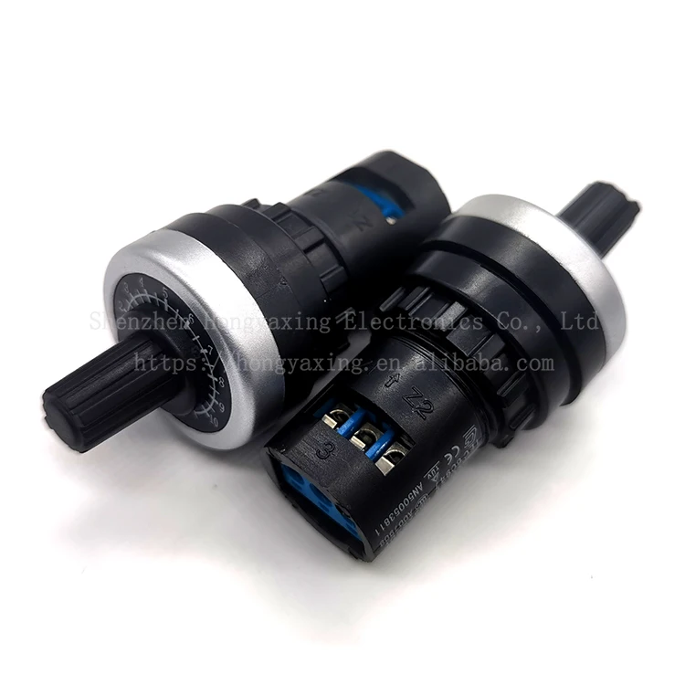 Precision frequency converter adjustable speed potentiometer switch knob  LA42DWQ-22-20K potentiometer