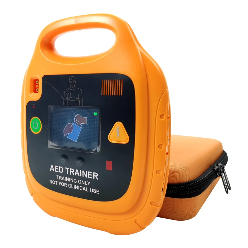 Медицинский портативный автоматический AED кардиодефибриллятор монитор внешний первой