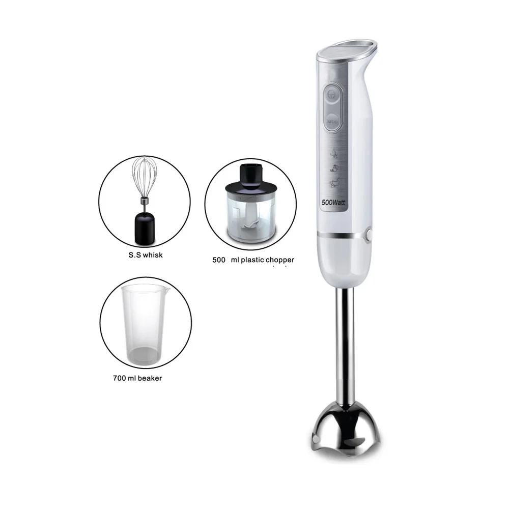 
HB2810 Hot Sales Household 200w 400w Hand Blender Stick Blender 