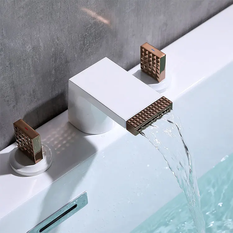 Holmine Modern Design Single Hole Classic Sink Water Taps Hot and Cold Wash Bathroom Mixer Polished Chrome Basin Brass Faucet