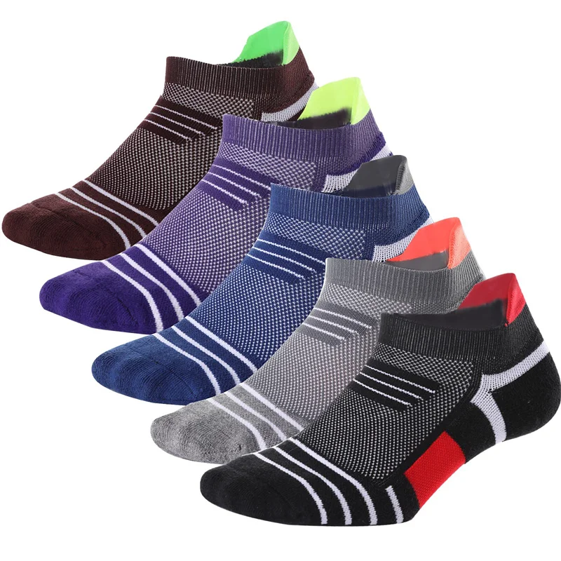 copper infused color custom socks summer hiking gym running men socks daily sports socks