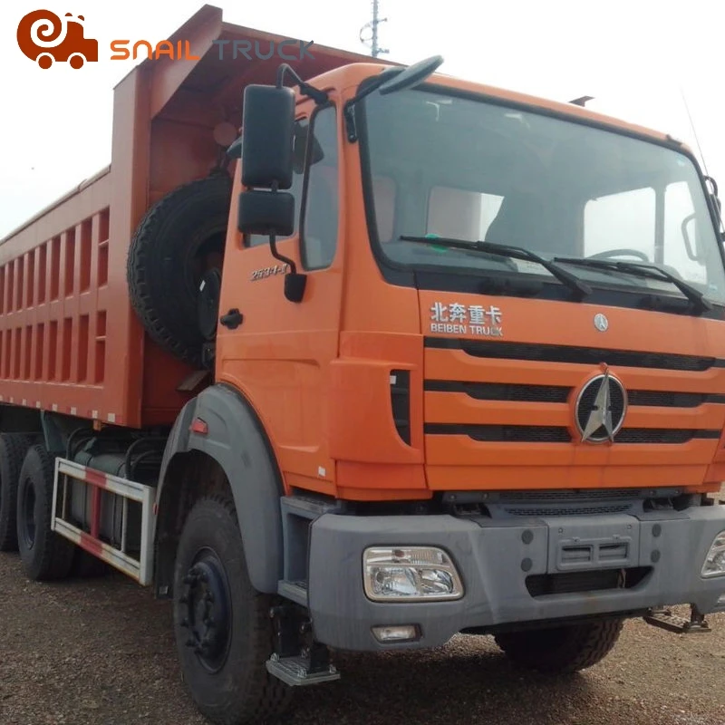 Professional Sales Team Touch Screen Equipped Beiben 6x4 Dump Truck 375hp Truck For Sales