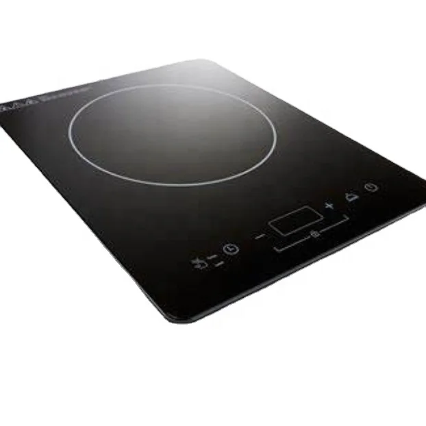 Custom Black Tempered induction cooker ceramic crystallite glass for Induction Cooker