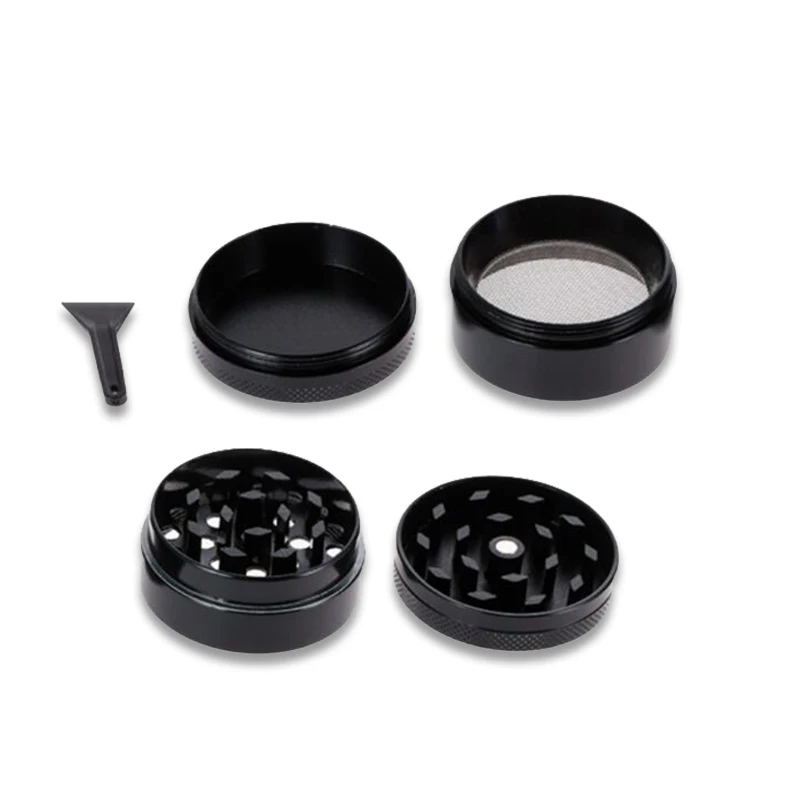 OEM commercial blinged ashtray stainless steel tobacco grinder