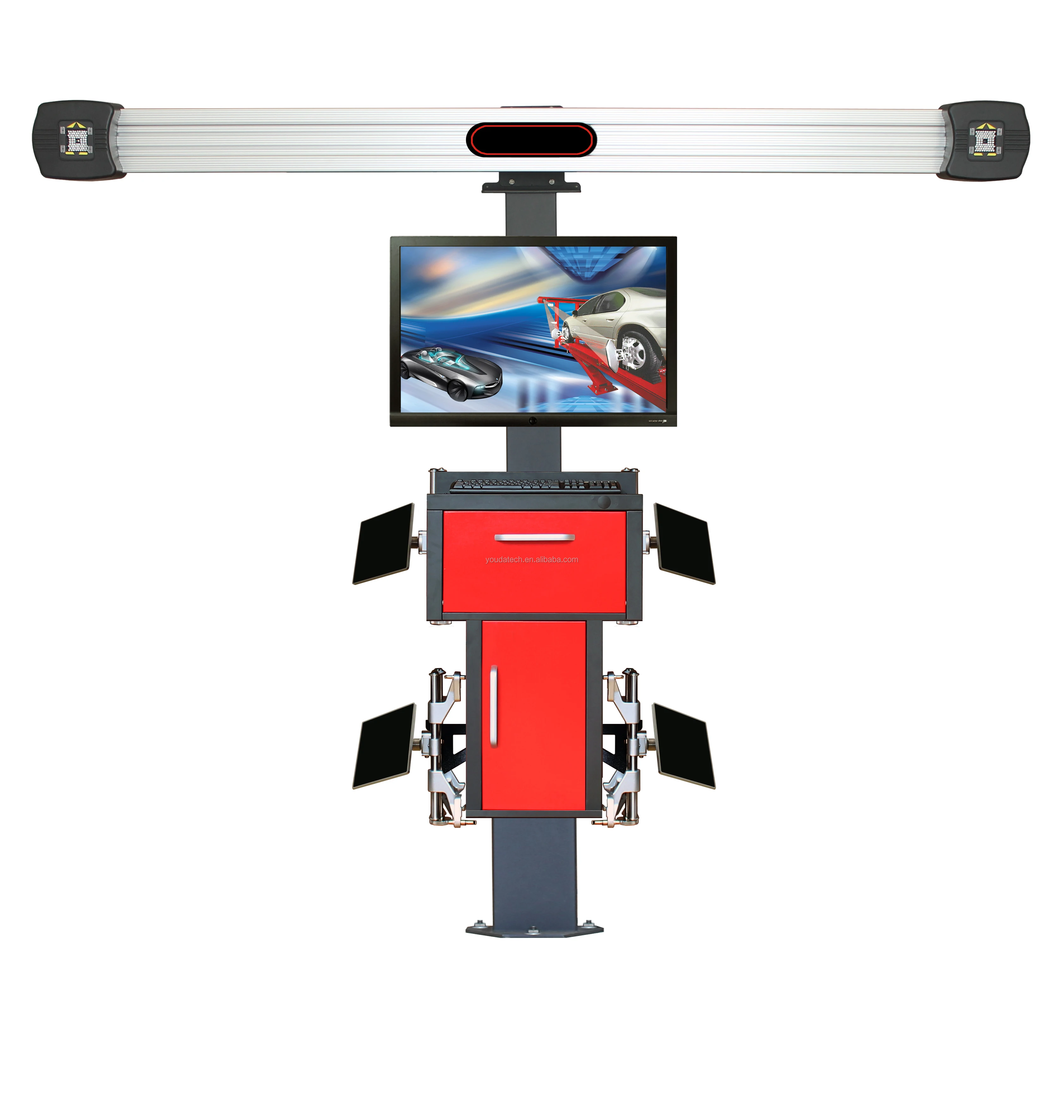 Tire workshop wheel alignment machine, accurate 3D measurement alignment machine