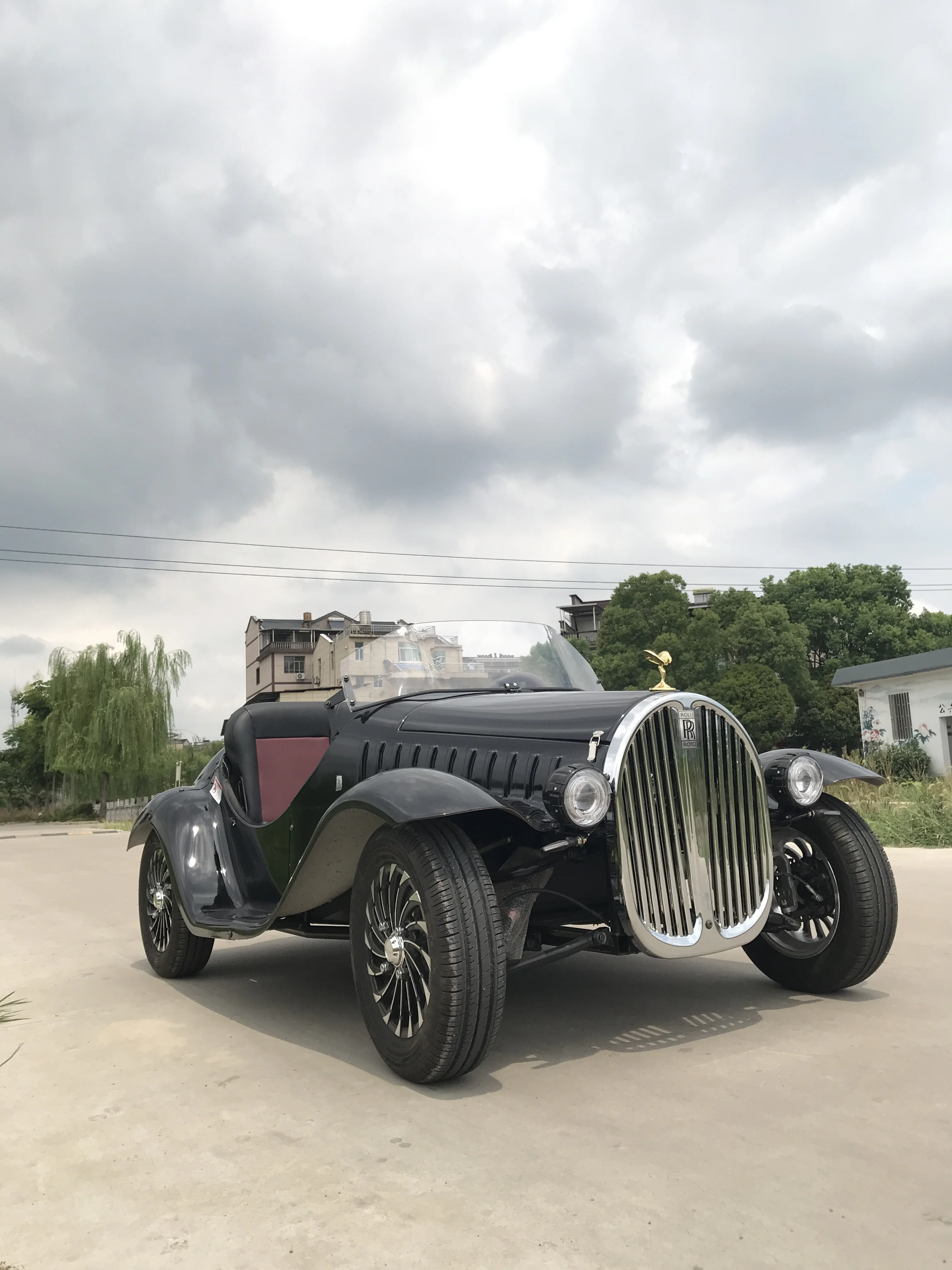 Hot Sale vintage 72V Customized 2 Seater Side By Side 4*4 Utv Electric Golf Buggy Cart With Legal Lithium Battery